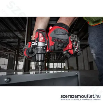 MILWAUKEE M18 BLDD2-502X Akkus fúró-csavarbehajtó, szénkefementes, HD kofferben (82Nm/2x5,0Ah/18V)