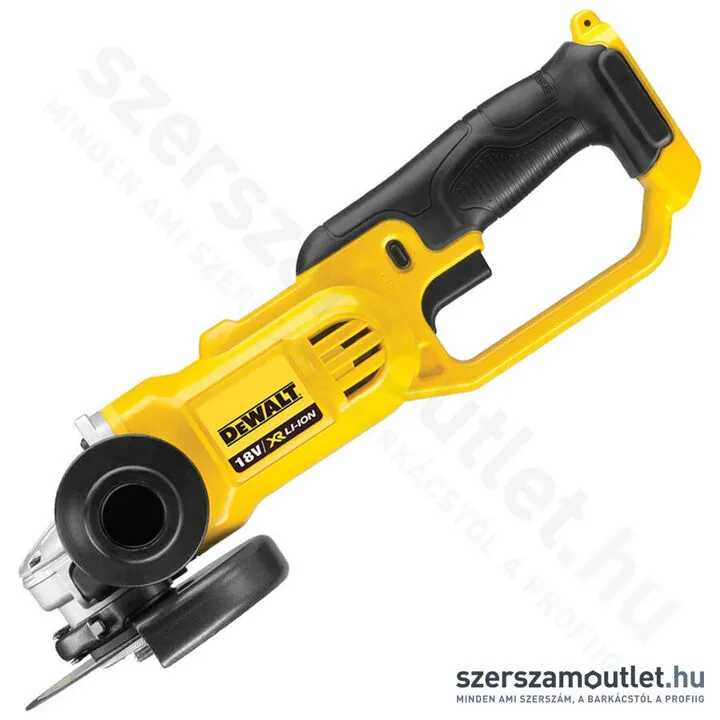 DEWALT DCG412N-XJ Akkus sarokcsiszoló (18V/125mm) (Akku és töltő nélkül!)