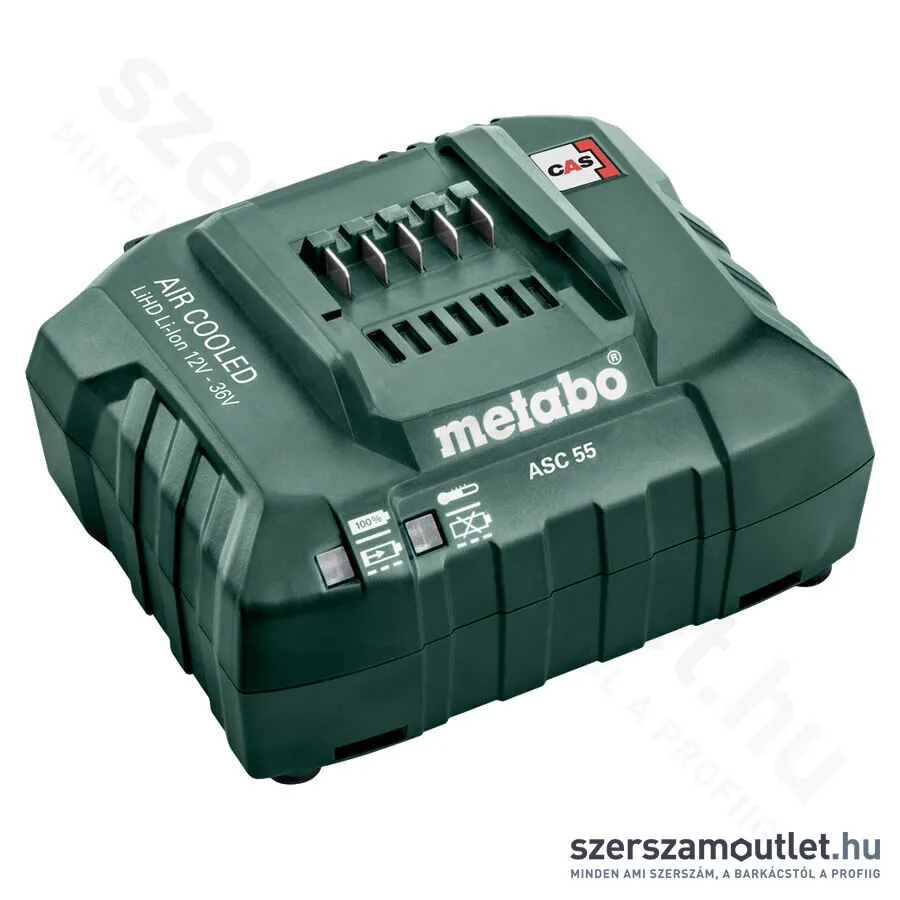 METABO ASC 55 Akkutöltő (12-36V) AIR-COOLED (ASC 30-36)