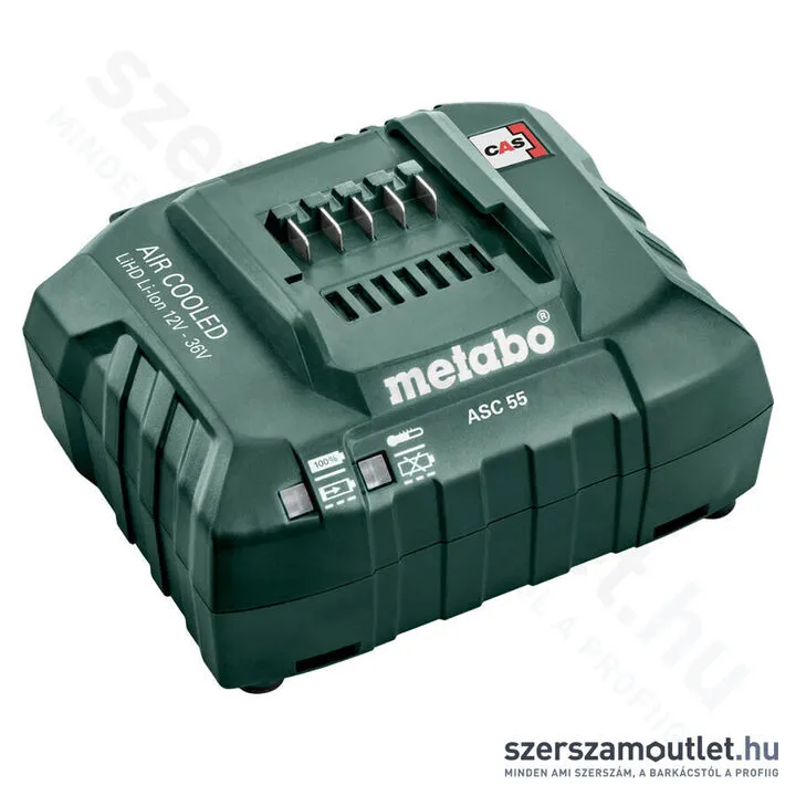 METABO ASC 55 Akkutöltő (12-36V) AIR-COOLED (ASC 30-36) (627044000)