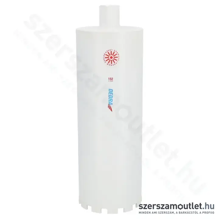 DEDRA Gyémánt koronafúró 152x400mm