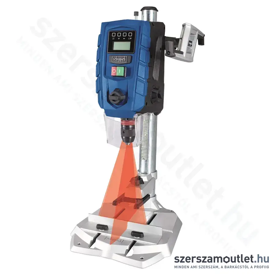 SCHEPPACH DP 60 Oszlopos fúró lézeres központosítással