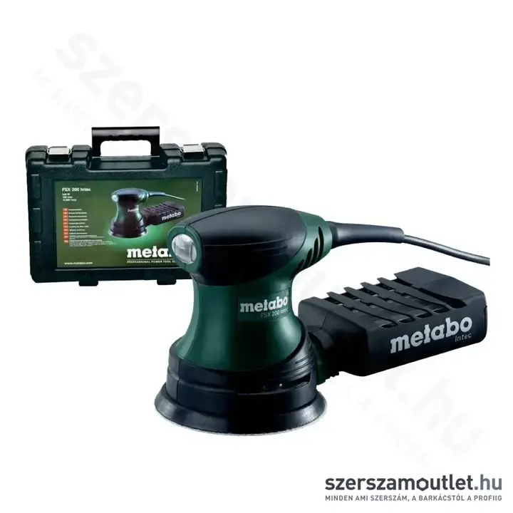 METABO FSX 200 INTEC Excentercsiszoló kofferben (240W/125mm) (609225500)