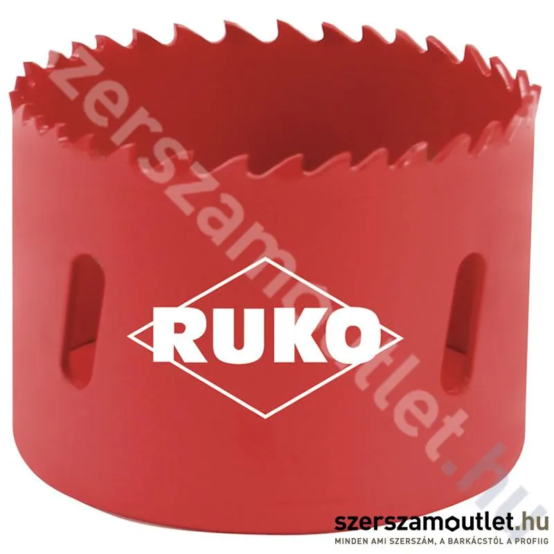 RUKO Bimetál körkivágó 14mm, HSS, változó fogazással, befogó:A1/A4/A5
