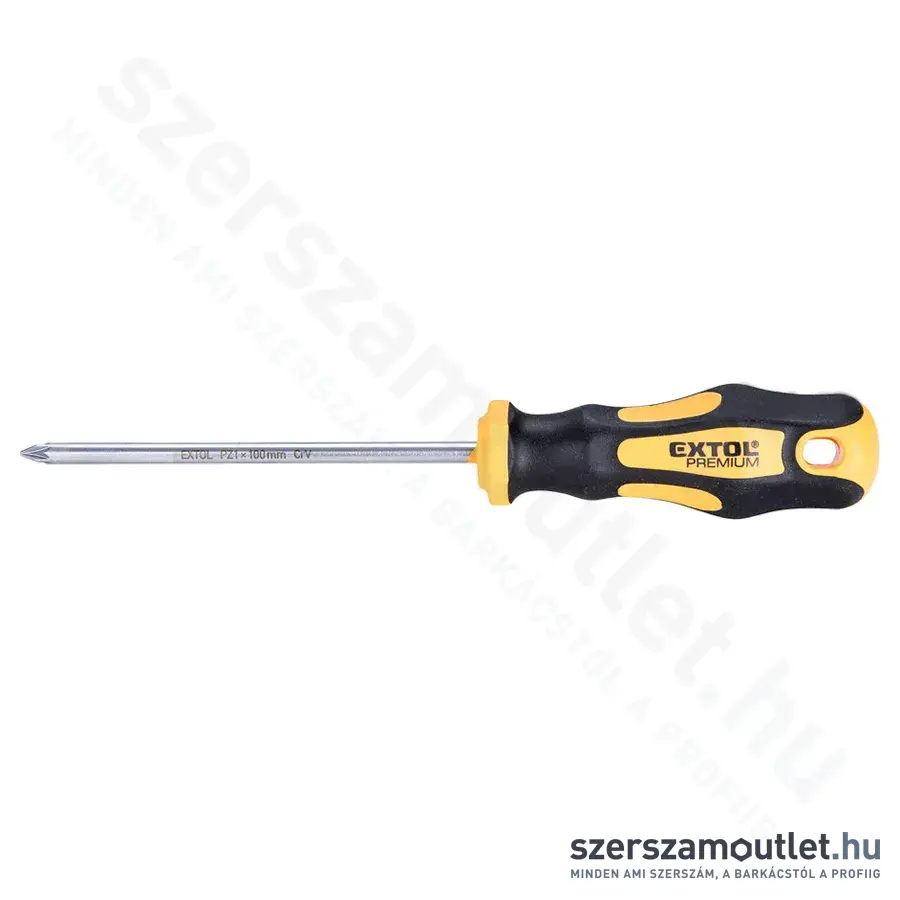 EXTOL Csavarhúzó, mágneses PZ1x100mm