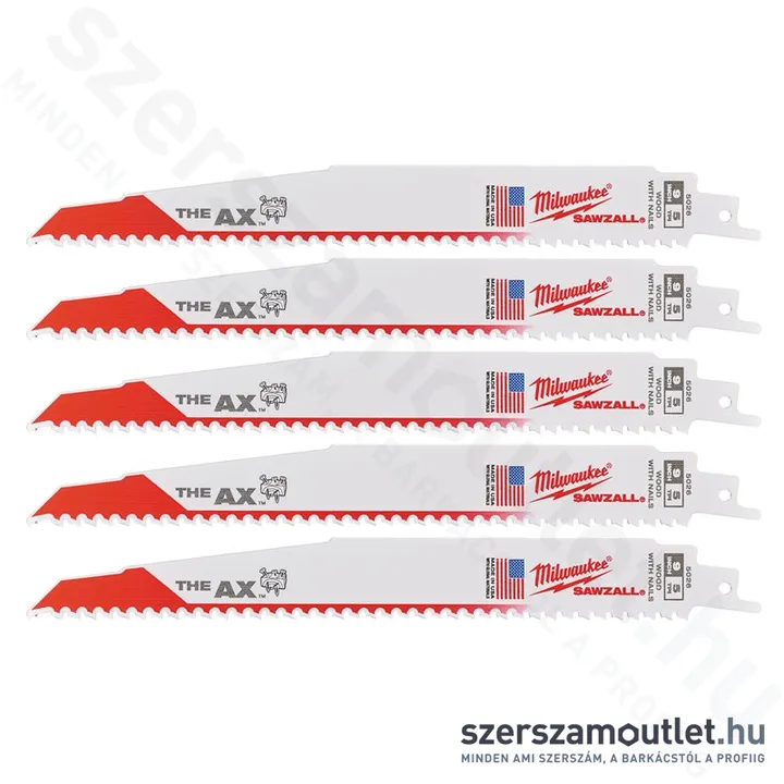 MILWAUKEE HEAVY DUTY orrfűrészlap szöges fához 230/5/3,2mm (5db) (48005026)