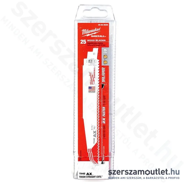 MILWAUKEE HEAVY DUTY orrfűrészlap szöges fához 230/5/3,2mm (25db) (48008026)