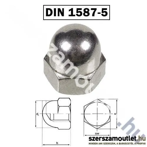 KOELNER Anya ZÁRT M12 HLF Horg. DIN 1587-5 /20db