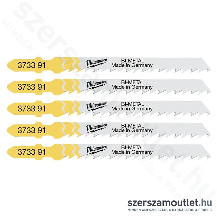 MILWAUKEE T 144 DF Gyorsvágó fűrészlap 75x5mm T144DF (5db) (4932373391)