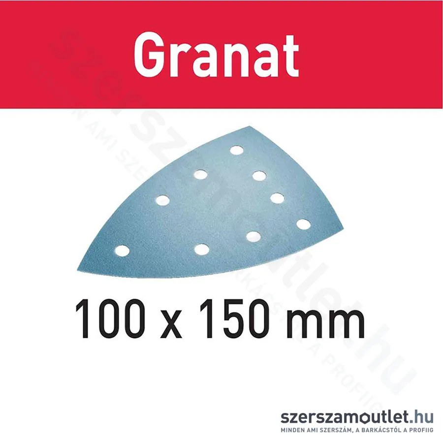 FESTOOL STF DELTA/9 csiszolópapír P100 GR/100 Granat