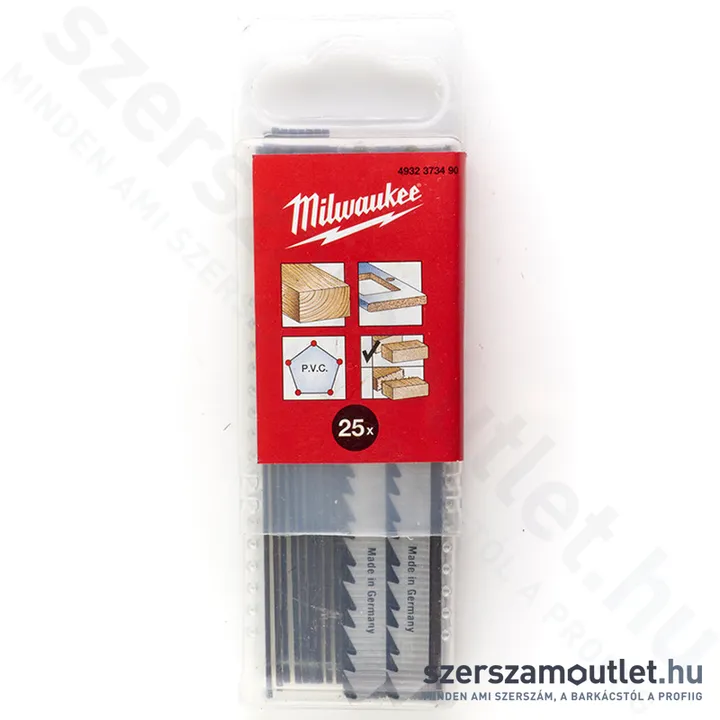 MILWAUKEE T 101 D Tiszta és forgács nélkül vágó fűrészlap 75x4mm (25db) (4932373490)