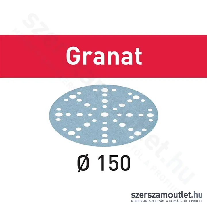 FESTOOL Granat Csiszolópapír STF D150mm/48lyuk P120 (1db) (575164-0)