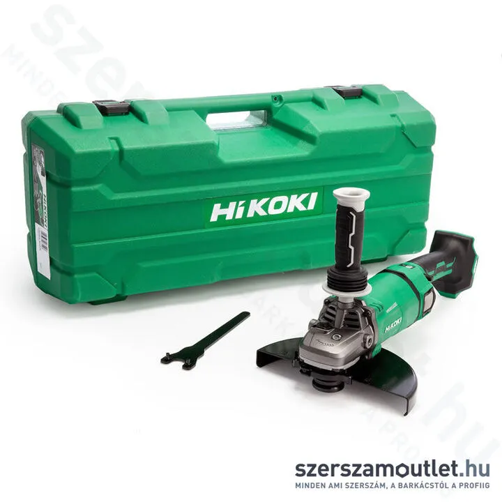 HIKOKI G3623DA-BASIC Akkus sarokcsiszoló 230mm, kofferben MULTI VOLT(36V) (Akku és töltő nélkül!)