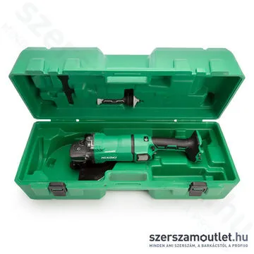 HIKOKI G3623DA-BASIC Akkus sarokcsiszoló 230mm, kofferben MULTI VOLT(36V) (Akku és töltő nélkül!)