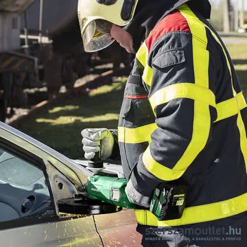 HIKOKI G3623DA-BASIC Akkus sarokcsiszoló 230mm, kofferben MULTI VOLT(36V) (Akku és töltő nélkül!)