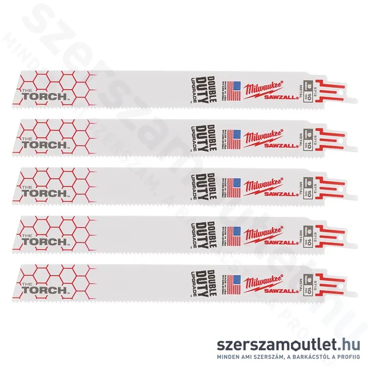 MILWAUKEE HEAVY DUTY bontó orrfűrészlap T230x10mm (5db) (48005713)