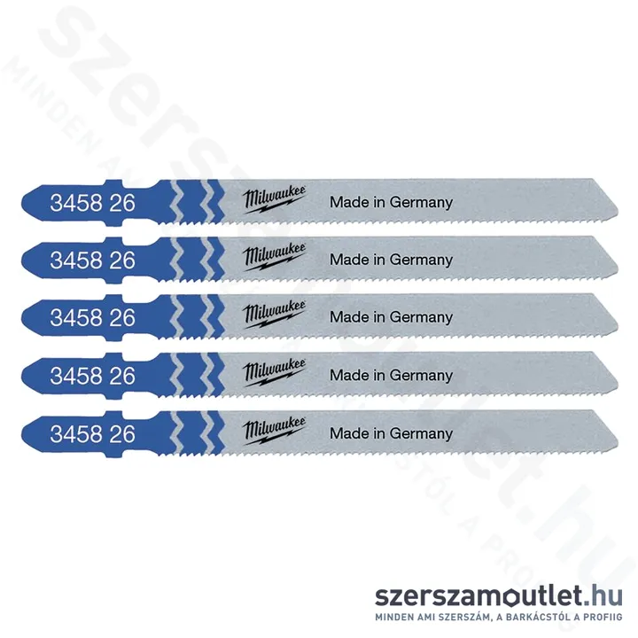 MILWAUKEE T 118 A Hagyományos fémfűrészlap 66x1,2mm (5db) (4932345826)