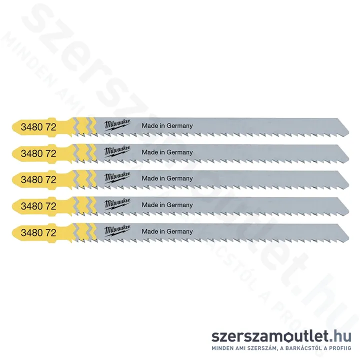 MILWAUKEE T 101 BR Speciális fűrészlap 105x2,5mm (5db) (4932348072)