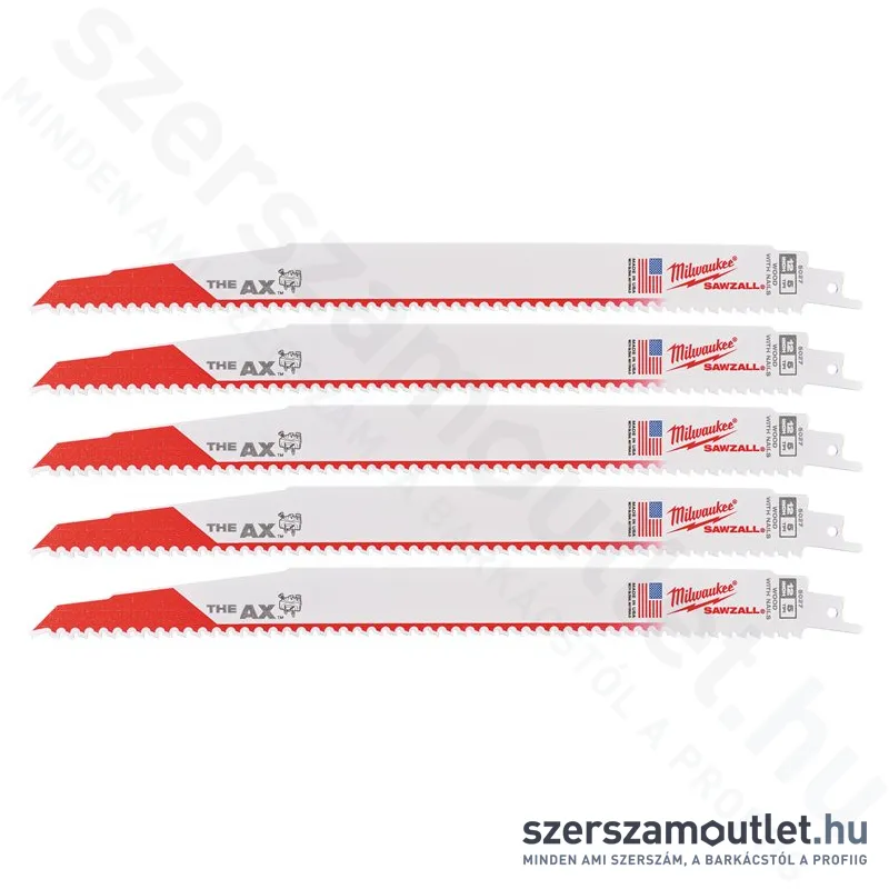 MILWAUKEE HEAVY DUTY orrfűrészlap szöges fához 300/5/3,2mm (5db) (48475027)(48005027)