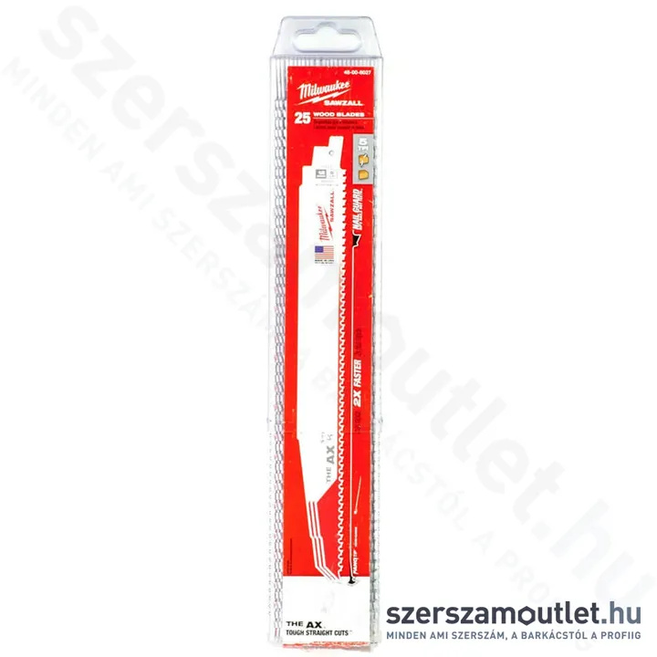 MILWAUKEE HEAVY DUTY orrfűrészlap szöges fához 300/5/3,2mm (25db) (48008027)