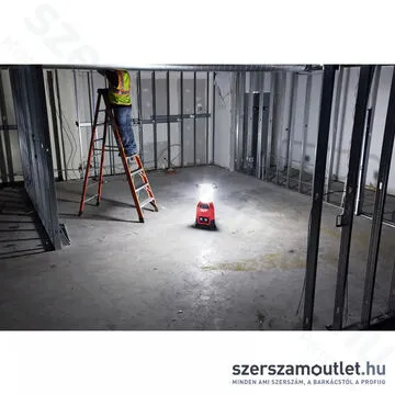MILWAUKEE M18 ONESLDP-0 LED Akkus helyszínmegvilágító lámpa és töltő (18V) (Akku és töltő nélkül!)