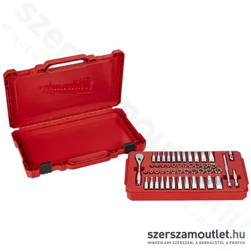 MILWAUKEE Racsnis dugókulcs készlet 50 részes 1/4" (5-15mm)