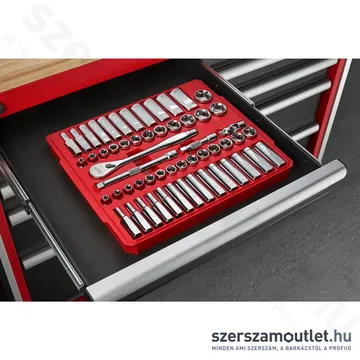 MILWAUKEE Racsnis dugókulcs készlet 56 részes 3/8" (6-19mm) (4932464946)