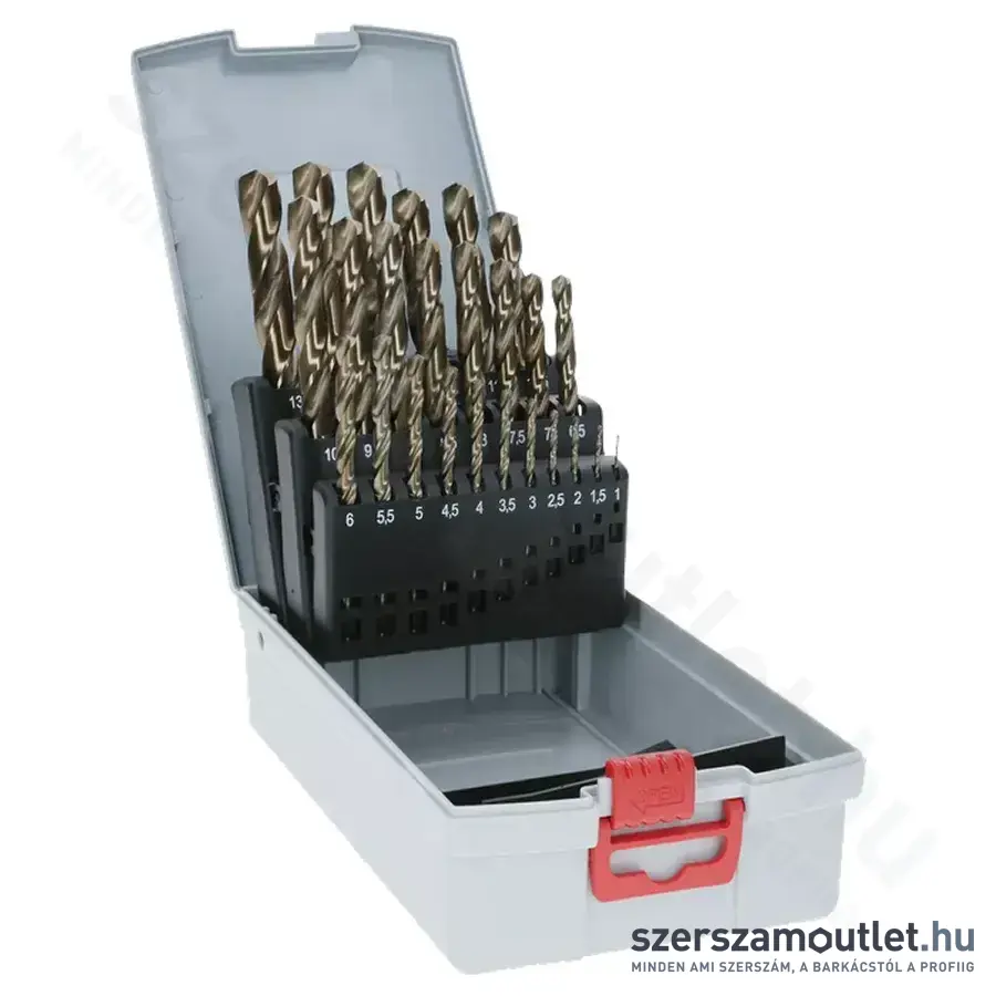 BOSCH HSS-Co Pro Box fémfúró készlet (25db, 1,0-13,0 mm)