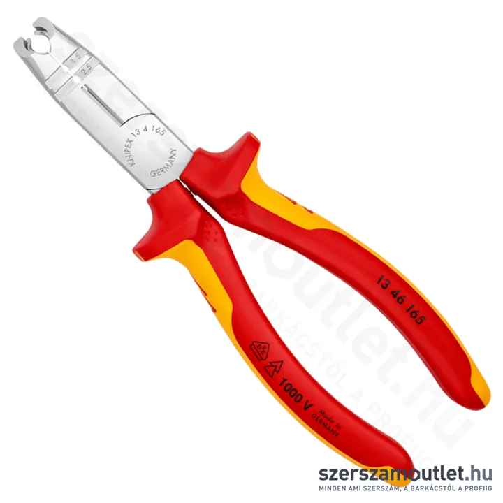 KNIPEX Kábelcsupaszító fogó 165mm (13 46 165)