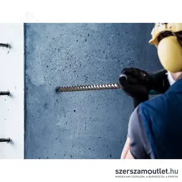 BOSCH SDS-MAX fúrószár 8X - 20x200x320mm (teljes tömör keményfém fej)