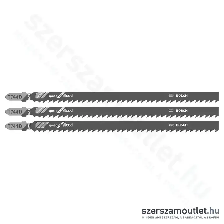BOSCH T 127 D Special for Alu szúrófűrészlap [3db/csomag] (2608631508)