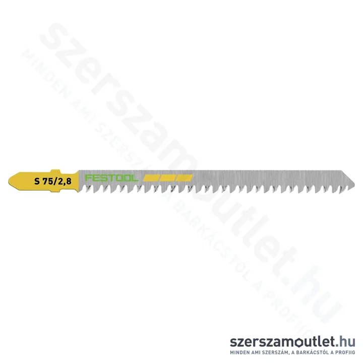 FESTOOL Szúrófűrészlap faanyagokhoz, japán fog S 75/2,8mm (1db)(204260,204261)