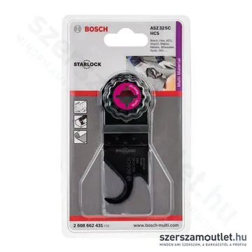 BOSCH ASZ 32 SC HCS merülő fűrészlap többfajta anyaghoz 24x11mm | Starlock [1db/blstr] (2608662431)