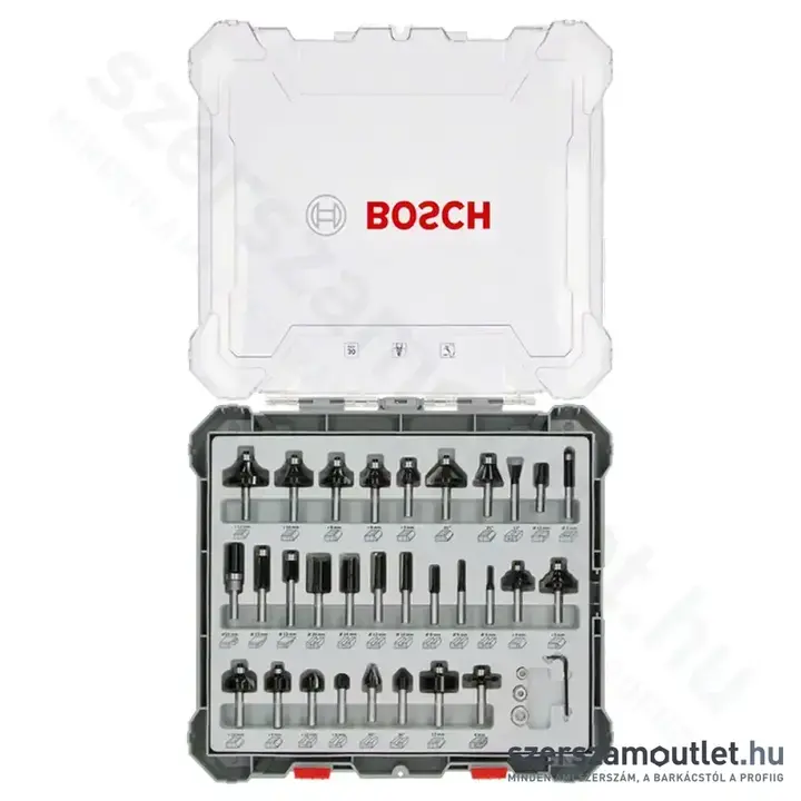 BOSCH 30 részes vegyes marószár készlet 6mm-es szárral (2607017474)