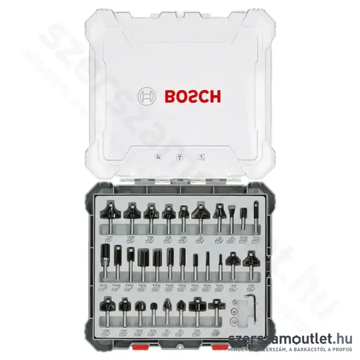 BOSCH 30 részes vegyes marószár készlet 8mm-es szárral (2607017475)