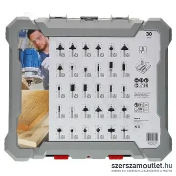 BOSCH 30 részes vegyes marószár készlet 8mm-es szárral (2607017475)
