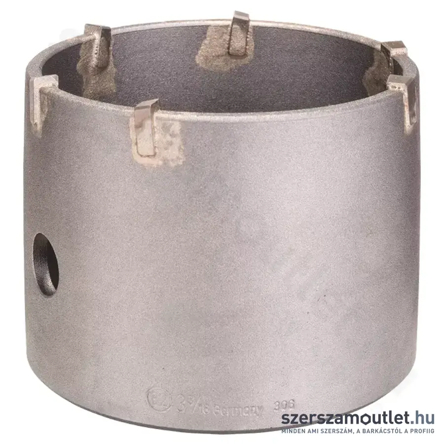 BOSCH Üreges fúrókorona, SDS plus-9, hatszögadapterhez 82x50x80mm 6 fog (2608550077)