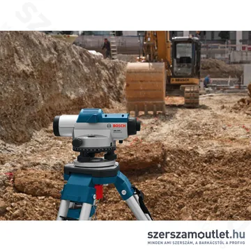 BOSCH GOL 32 D Optikai szintező + BT 160 Állvány + GR500 Mérőléc (06159940AX)