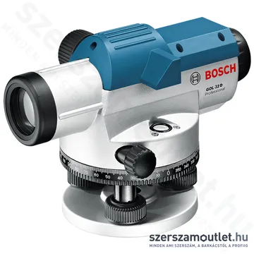 BOSCH GOL 32 D Optikai szintező + BT 160 Állvány + GR500 Mérőléc (06159940AX)