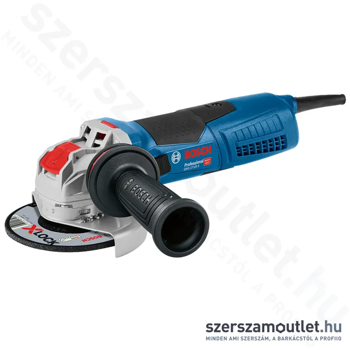 BOSCH GWX 17-125 S Sarokcsiszoló X-LOCK befogás (1700W/125mm) (06017C4002)