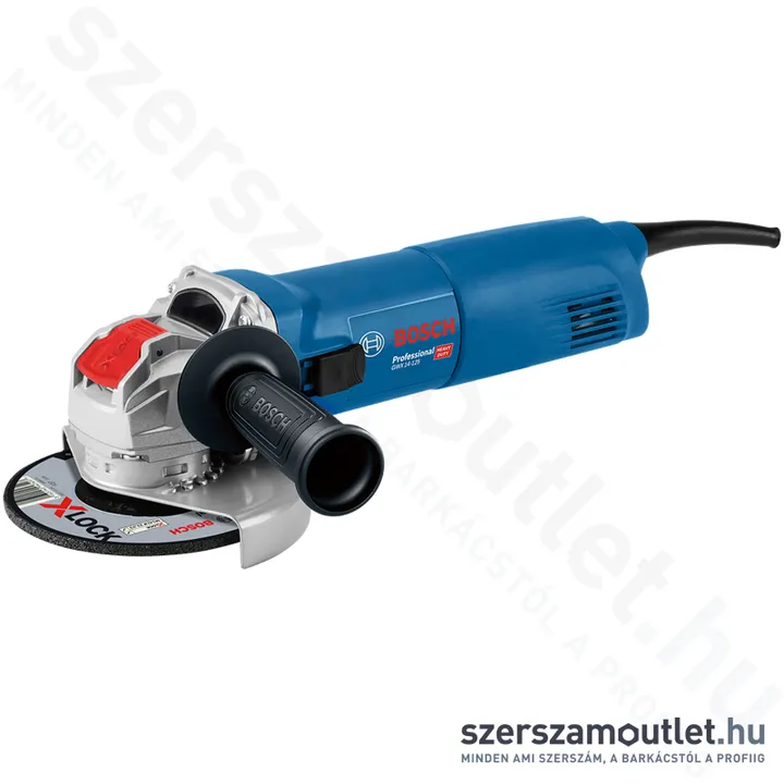BOSCH GWX 14-125 Sarokcsiszoló X-LOCK befogás (1400W/125mm) (06017B7000)