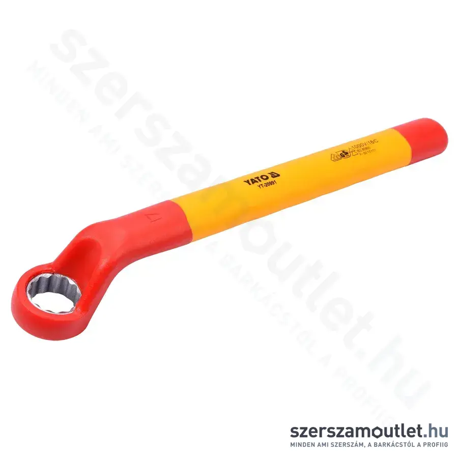 YATO Szigetelt csillagkulcs, hajlított 17mm 1000V
