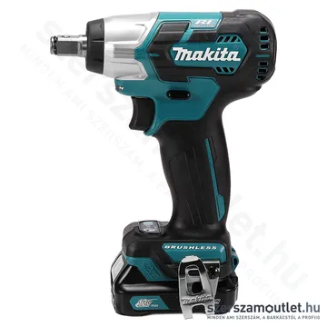 MAKITA TW161DWAJ Akkus szénkefementes ütvecsavarbehajtó (165Nm/2x2,0Ah/12V)