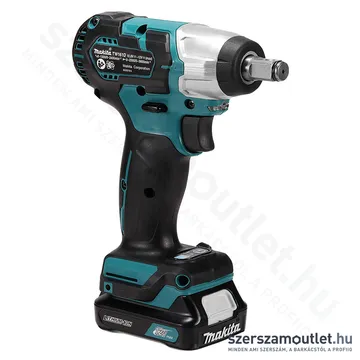MAKITA TW161DWAJ Akkus szénkefementes ütvecsavarbehajtó (165Nm/2x2,0Ah/12V)