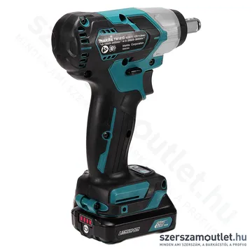 MAKITA TW161DWAJ Akkus szénkefementes ütvecsavarbehajtó (165Nm/2x2,0Ah/12V)