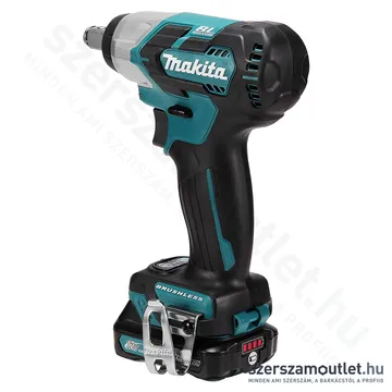 MAKITA TW161DWAJ Akkus szénkefementes ütvecsavarbehajtó (165Nm/2x2,0Ah/12V)