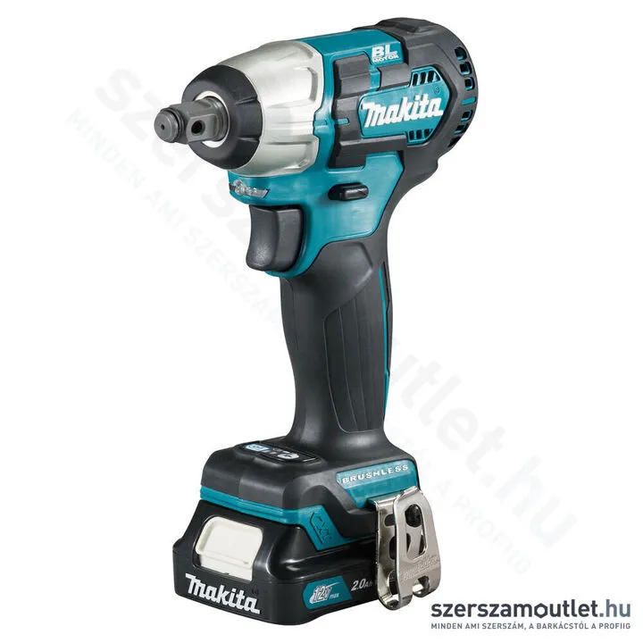 MAKITA TW161DWAJ Akkus szénkefementes ütvecsavarbehajtó (165Nm/2x2,0Ah/12V)