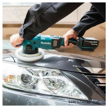 MAKITA DPO600ZX1 Szénkefementes Polírozó (18V/150mm) (Akku és töltő nélkül!)