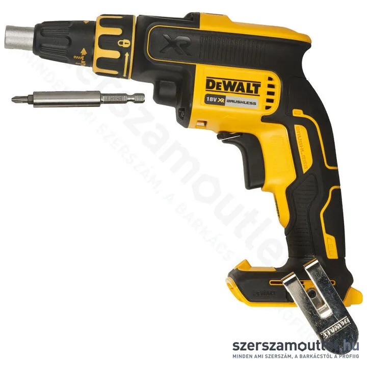 DEWALT DCF620N-XJ Akkus szénkefementes gipszkarton csavarozó (30Nm) (18V) (Akku és töltő nélkül)