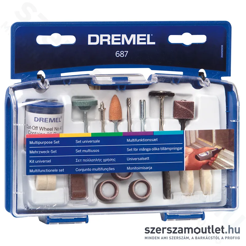 DREMEL Többfunkciós készlet 52 részes (687) (26150687JA)